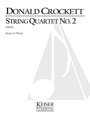 CROCKETT - STRING QUARTET NO 2 SC/PTS (POD)