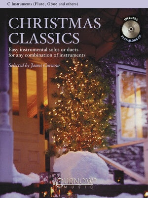 CHRISTMAS CLASSICS C INSTRUMENTS FLUTE/OBOE BK/CD