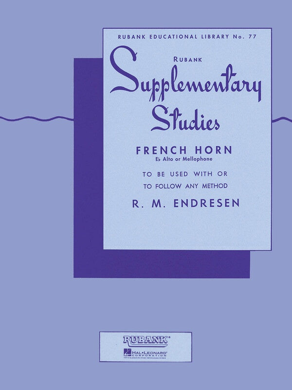 SUPPLEMENTARY STUDIES FRENCH HORN