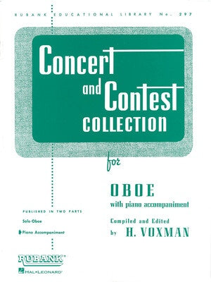 CONCERT AND CONTEST PNO ACCOMP OBOE