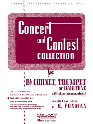 CONCERT AND CONTEST BARITONE/EUPHONIUM BASS CLEF