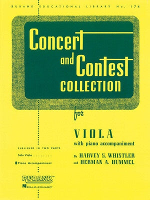 CONCERT AND CONTEST COLLECTION PNO ACCOMP