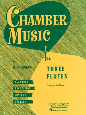 CHAMBER MUSIC FOR 3 FLUTES
