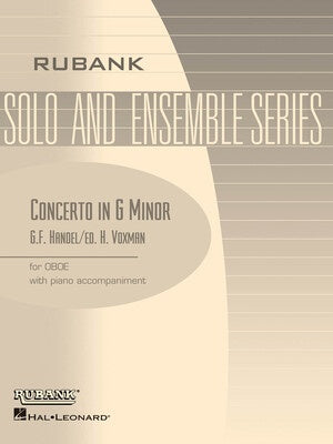 CONCERTO G MIN OB/PNO ARR VOXMAN