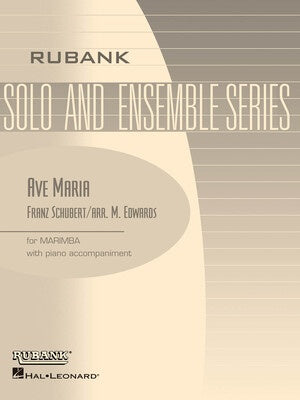 AVE MARIA MARIMBA/PNO ARR EDWARDS