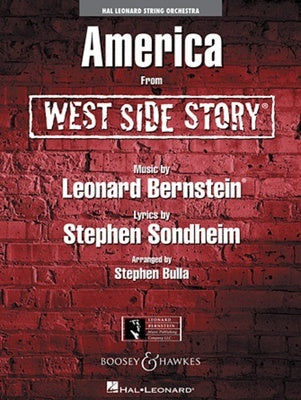 AMERICA (FROM WEST SIDE STORY) SO3-4 FULL SCORE