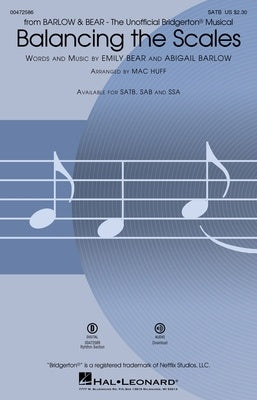 BALANCING THE SCALES SATB