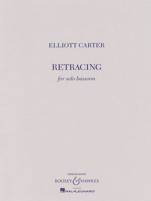 CARTER - RETRACING FOR SOLO BASSOON