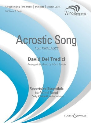 ACROSTIC SONG (FROM FINAL ALICE) SC ONLY BHCB4