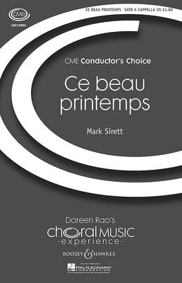 CE BEAU PRINTEMPS SATB
