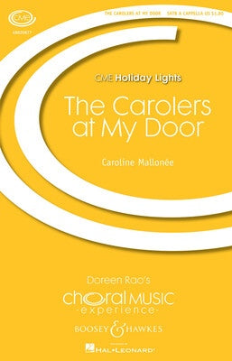 CAROLERS AT MY DOOR SATB