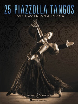 25 PIAZZOLLA TANGOS FLUTE/PIANO