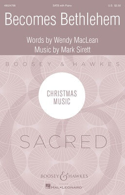 BECOMES BETHLEHEM SATB