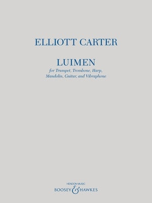 CARTER - LUIMEN FOR CHAMBER ENSEMBLE FULL SCORE