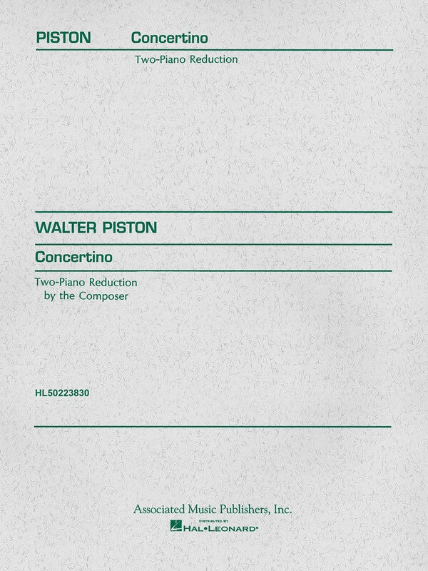 PISTON - CONCERTINO 2P 4H