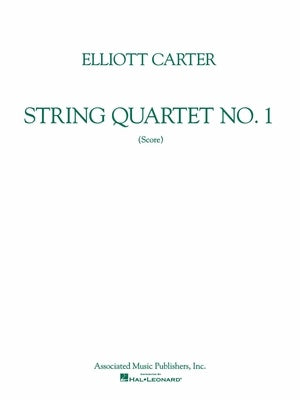 CARTER - STRING QUARTET NO 1 STUDY SCORE