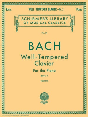 BACH - PRELUDES AND FUGUES BK 2 ED CZERNY