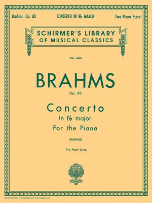 BRAHMS - CONCERTO NO 2 B FLAT OP 83 2P4H
