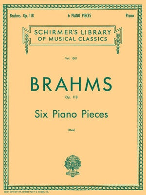 BRAHMS - 6 PIANO PIECES OP 118