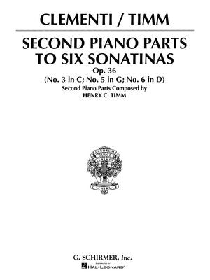CLEMENTI - 2ND PIANO PART SONATINA OP 36 BK 2