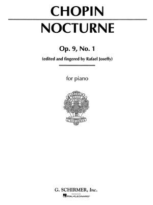 CHOPIN - NOCTURNE OP 9 NO 1 B FLAT MINOR PIANO