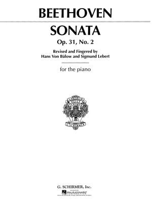 BEETHOVEN - SONATA D MINOR OP 31 NO 2 PIANO