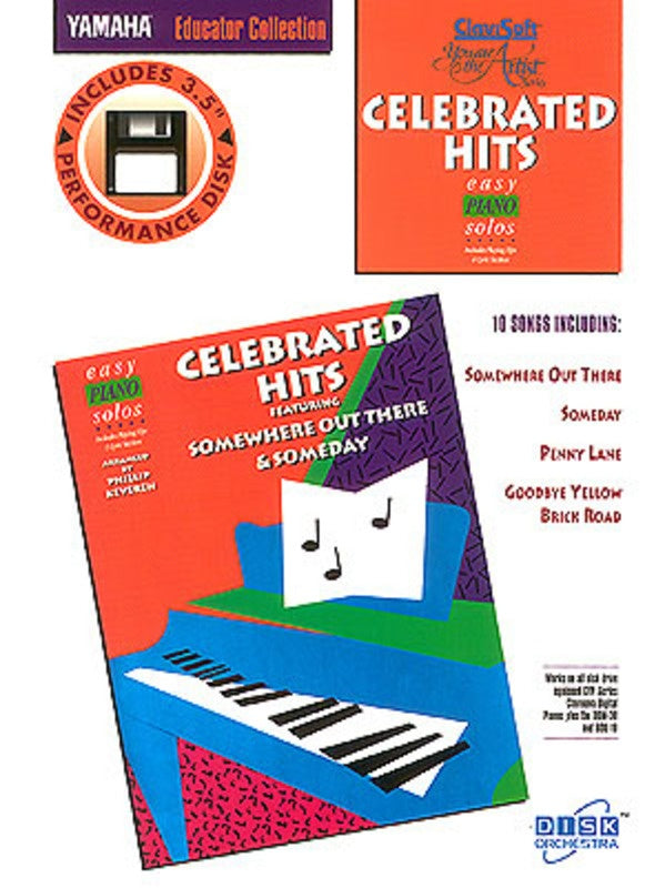 CELEBRATED HITS CLAVISOFT BK/DISK