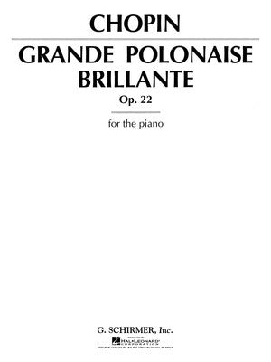 CHOPIN - GRAND POLONAISE BRILLANTE OP 22 PIANO