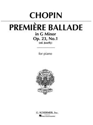 CHOPIN - BALLADE G MINOR OP 23 NO 1 PIANO