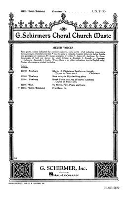 CRUCIFIXUS (EASTER) SATB/PIANO