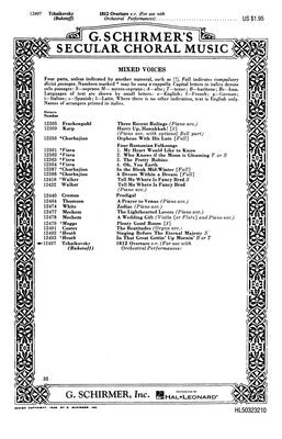 1812 OVERTURE SATB