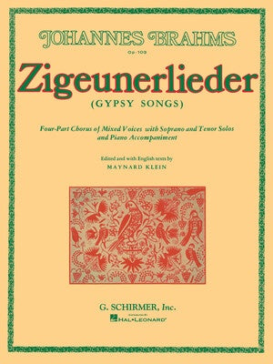 BRAHMS - ZIGEUNERLIEDER (GYPSY SONGS) VOCAL SCORE