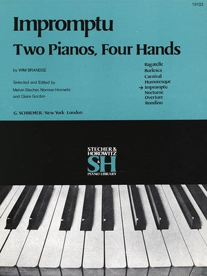 BRANDSE - IMPROMPTU 2 PIANOS 4 HANDS