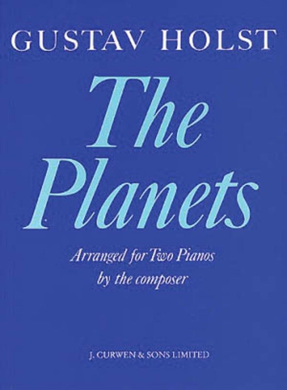 HOLST - THE PLANETS FOR 2 PIANOS 4 HANDS