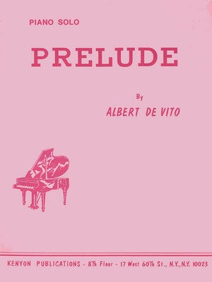 DE VITO - PRELUDE FOR PIANO SOLO