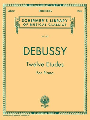 DEBUSSY - 12 ETUDES FOR PIANO
