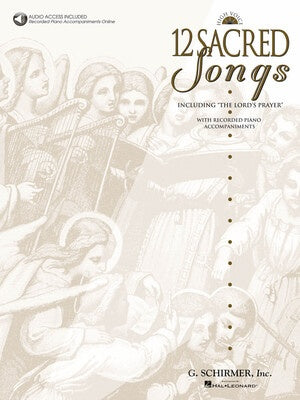 12 SACRED SONGS HIGH VOICE BK/OLA