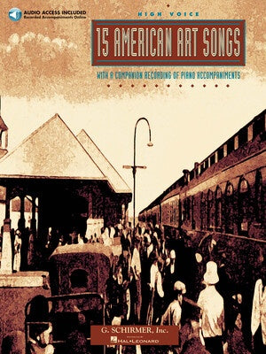 15 AMERICAN ART SONGS HIGH VOICE BK/OLA