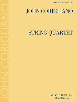 CORIGLIANO - STRING QUARTET FULL SCORE