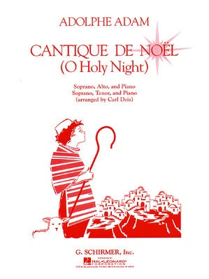 CANTIQUE DE NOEL SOPRANO/ALTO OR TENOR VOCAL DUET