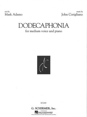 CORIGLIANO - DODECAPHONIA MEDIUM VOICE/PIANO