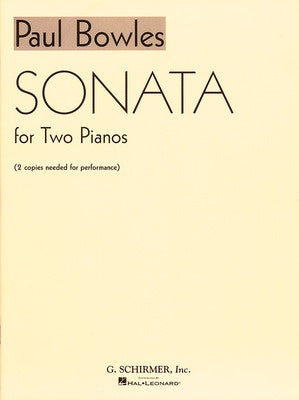 BOWLES - SONATA FOR 2 PIANOS