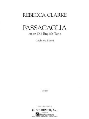 CLARKE - PASSACAGLIA FOR VIOLA & PIANO
