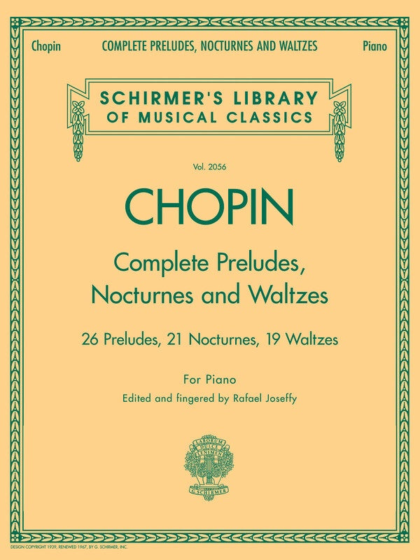 CHOPIN - COMPLETE PRELUDES/NOCTURNES/WALTZES