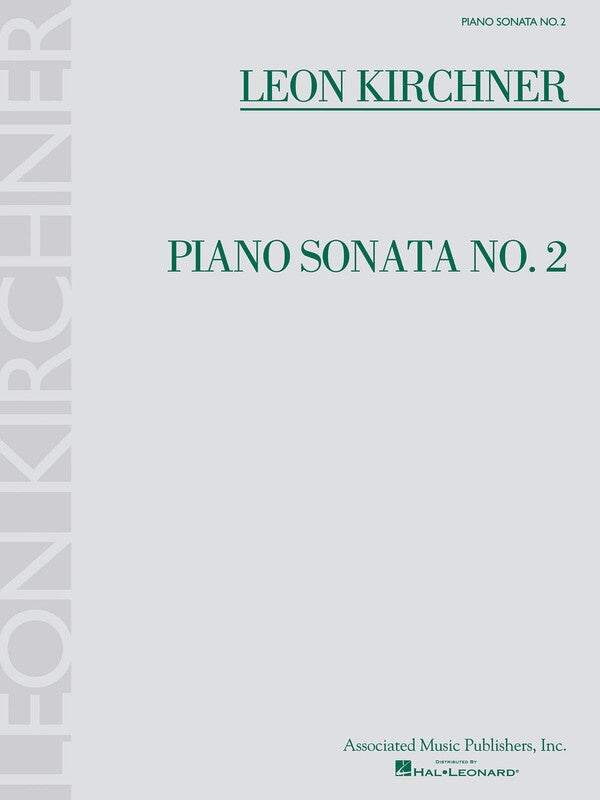 KIRCHNER - PIANO SONATA NO 2