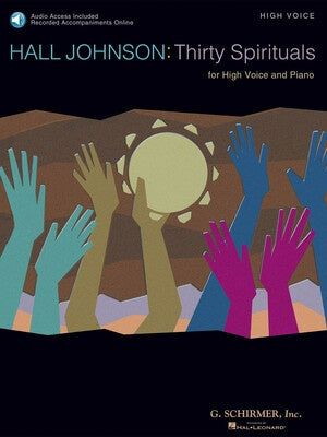 30 SPIRITUALS FOR HIGH VOICE AND PIANO BK/CD