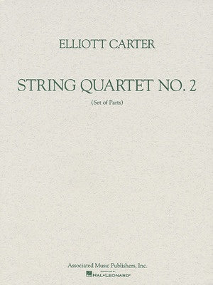 CARTER - STRING QUARTET NO 2 SET OF PARTS