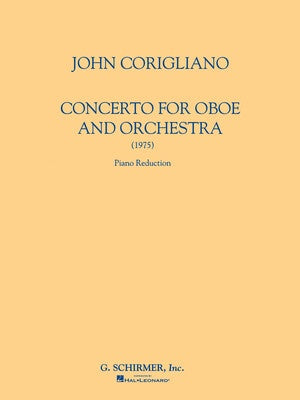 CORIGLIANO - CONCERTO FOR OBOE/PIANO