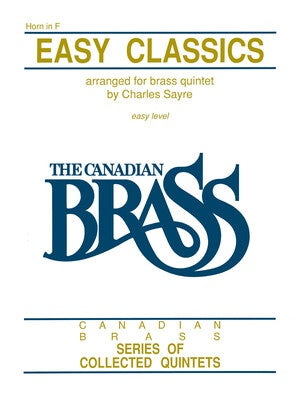 CANADIAN BRASS EASY CLASSICS HORN IN F