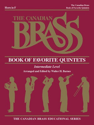 CANADIAN BRASS FAVORITE QUINTETS FRENCH HORN